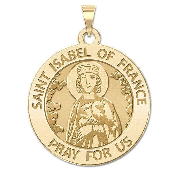 Saint Isabel of France Religious Medal