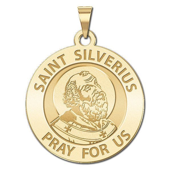 Pope Saint Silverius Religious Medal "EXCLUSIVE"