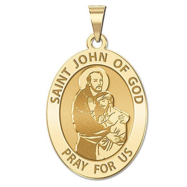Saint John of GOD Religious Medal