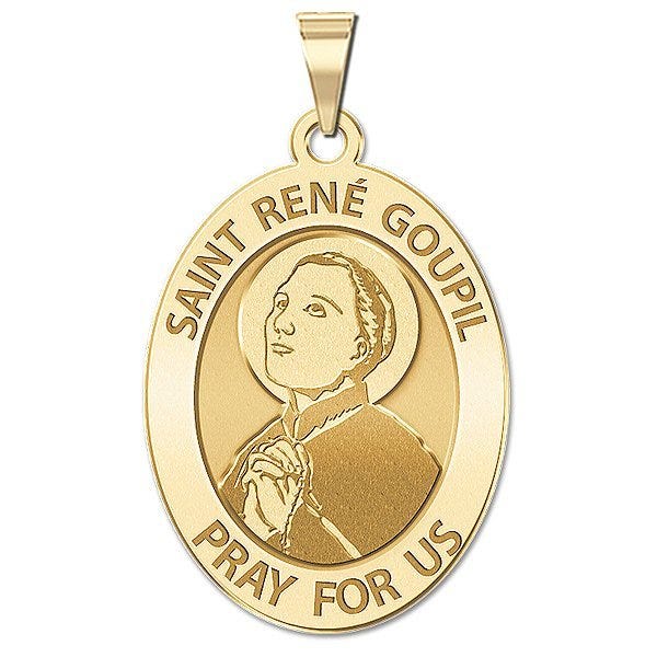 Saint Rene Goupil  OVAL "EXCLUSIVE"