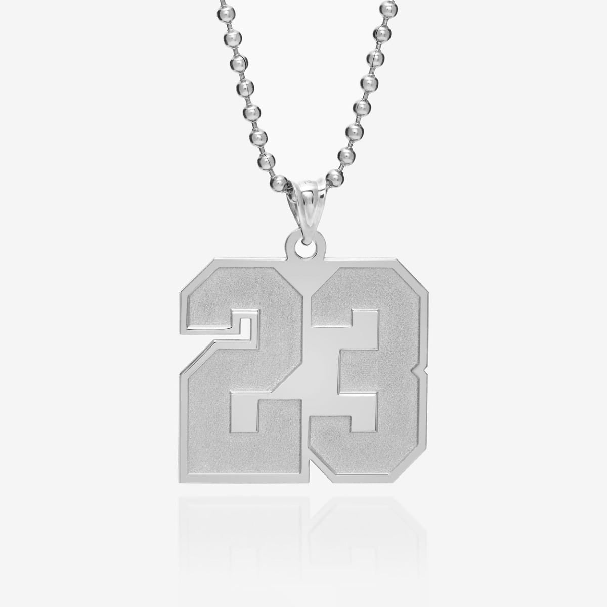 Sports Number Pendant Charm or Necklace
