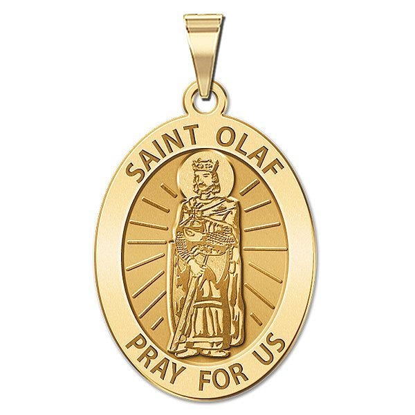 Saint Olaf of Norway Religious Medal