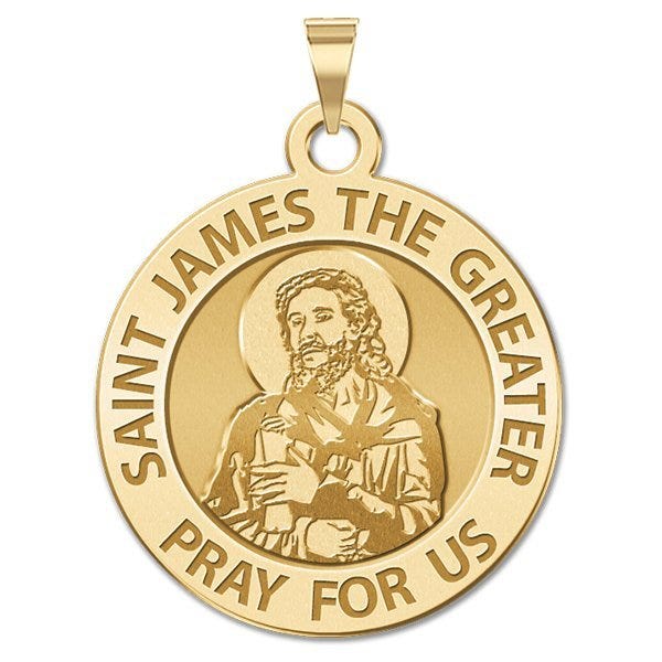 Saint James the Greater (portrait) Religious Medal