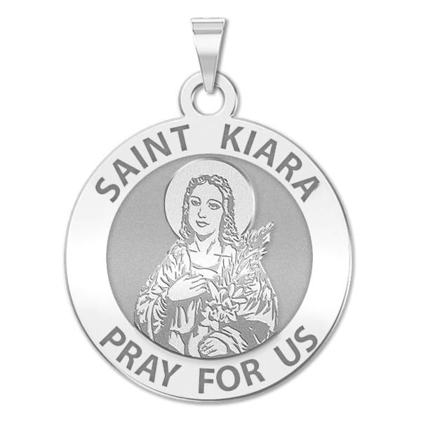 Saint Kiara Religious Medal