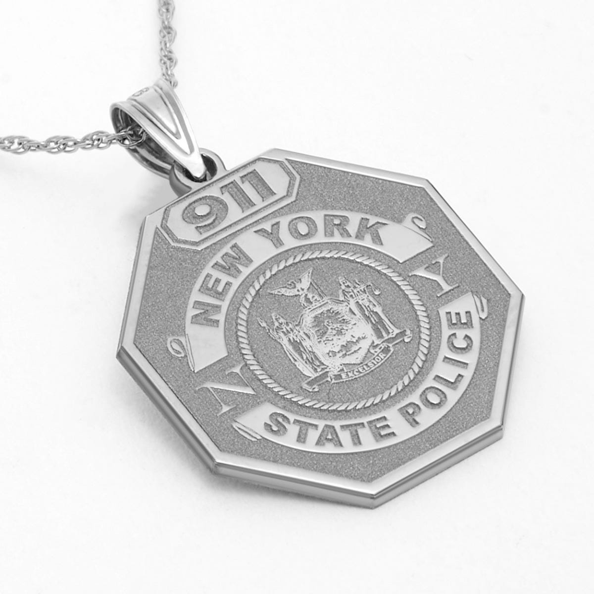 Personalized New York State Trooper Badge with Your Number