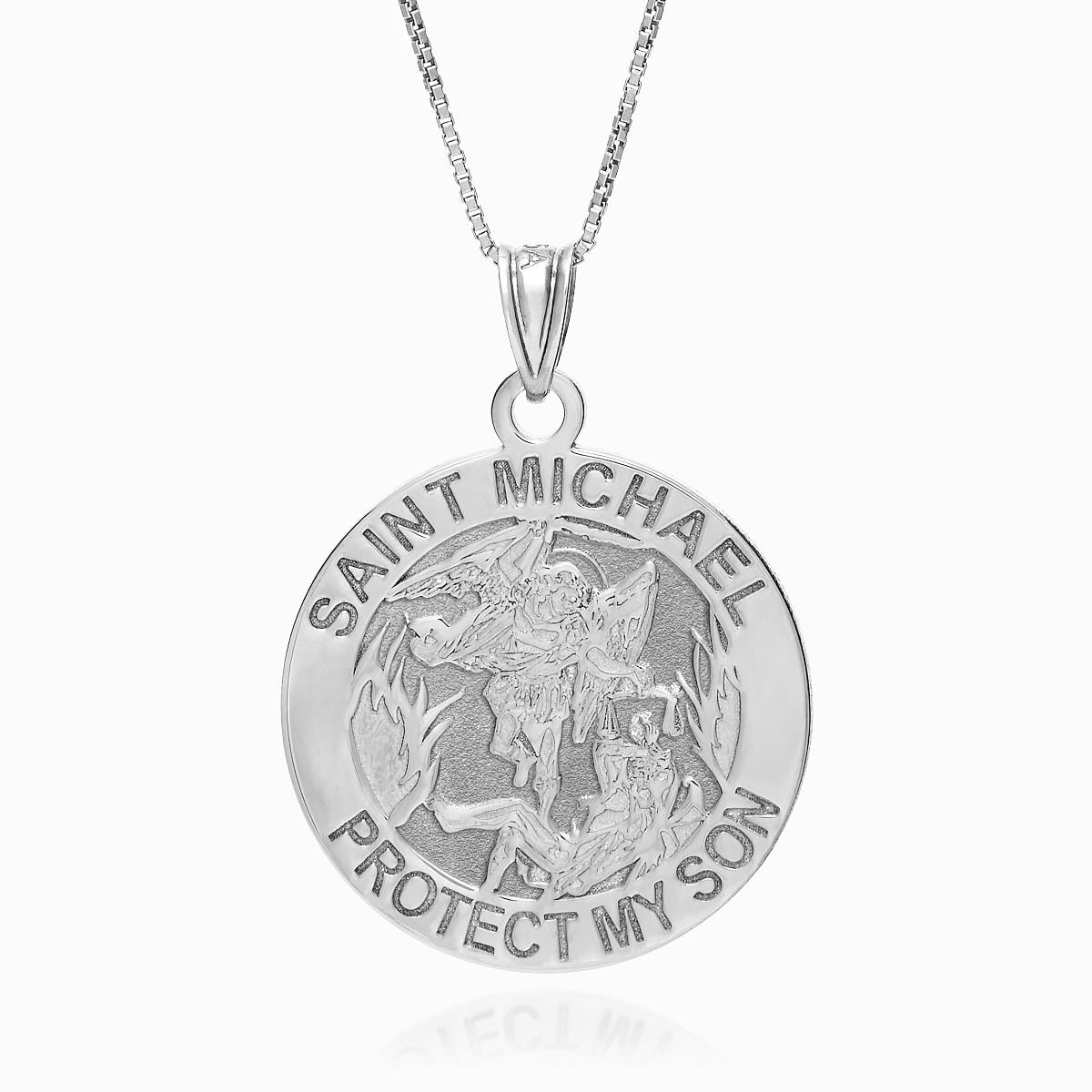 Saint Michael - Protect My Son - Religious Medal  "EXCLUSIVE"