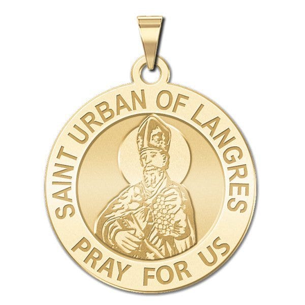 Saint Urban of Langres Religious Medal "EXCLUSIVE"