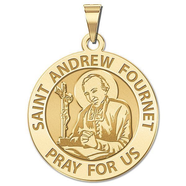 Saint Andrew Fournet Round Medal "EXCLUSIVE"