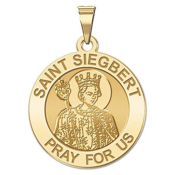 Saint Siegbert Religious Medal "EXCLUSIVE"