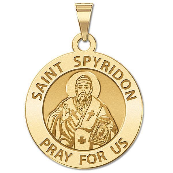 Saint Spyridon Religious Medal