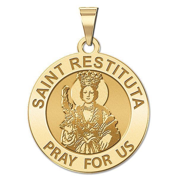 Saint Restituta Religious Medal "EXCLUSIVE"