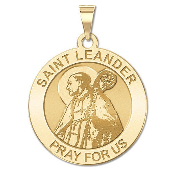 Saint Leander Religious Medal "EXCLUSIVE"