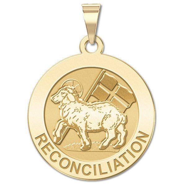 Reconciliation Round Religious Medal  "EXCLUSIVE"