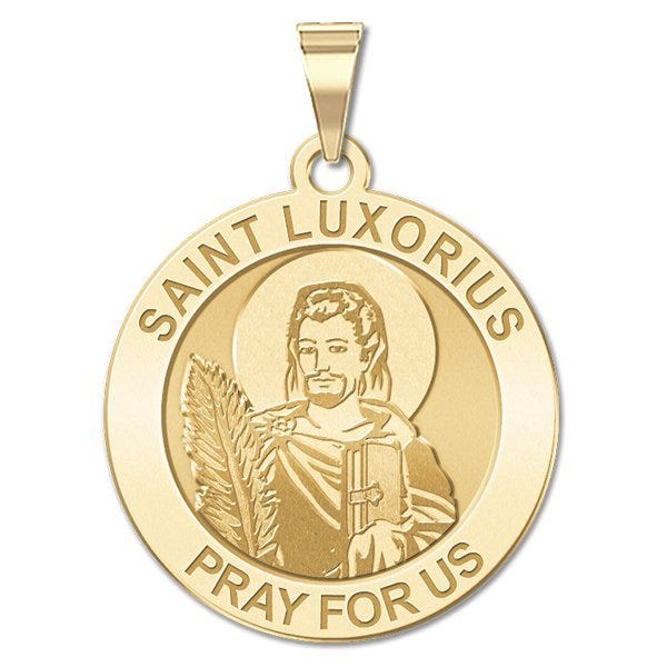 Saint Luxorius Religious Medal "EXCLUSIVE"