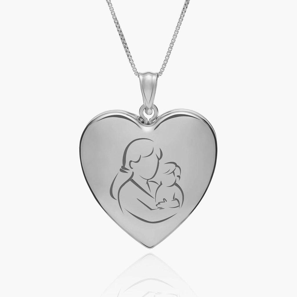 Build Your Own Gold 2-Picture Mom Heart Locket
