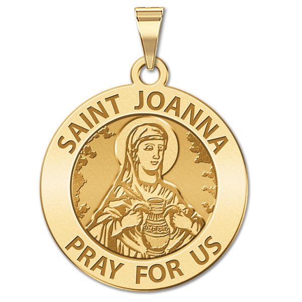 Saint Joanna Religious Medal "EXCLUSIVE"