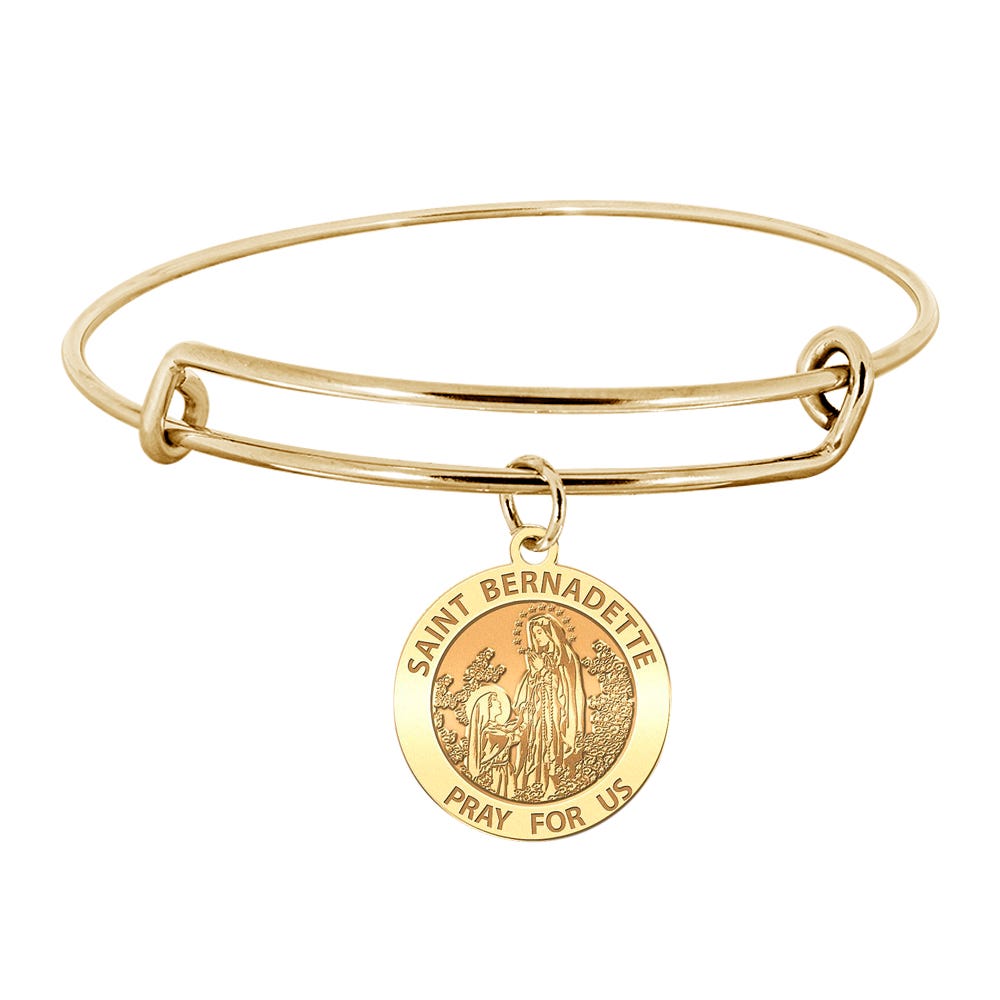 Saint Bernadette Expandable Bracelet