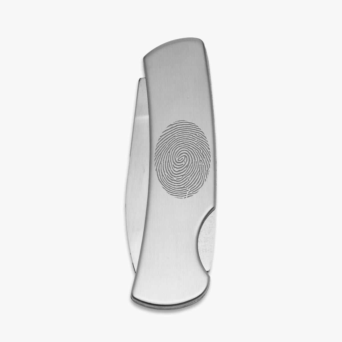 Stainless Steel Custom Fingerprint Knife