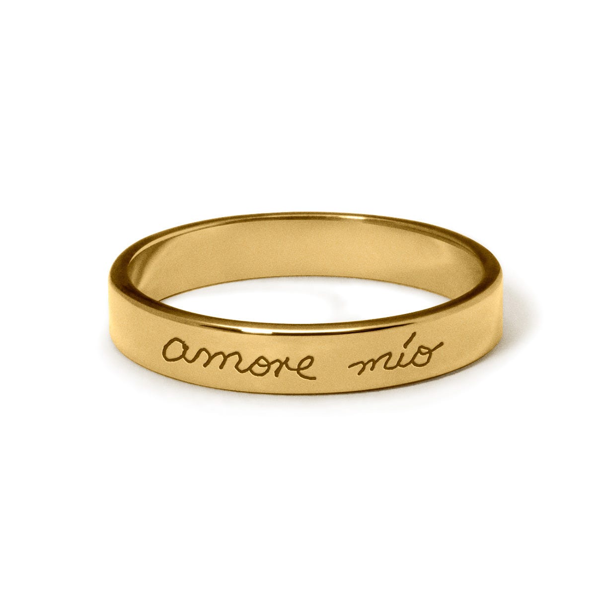 Women's Personalized Handwriting Ring