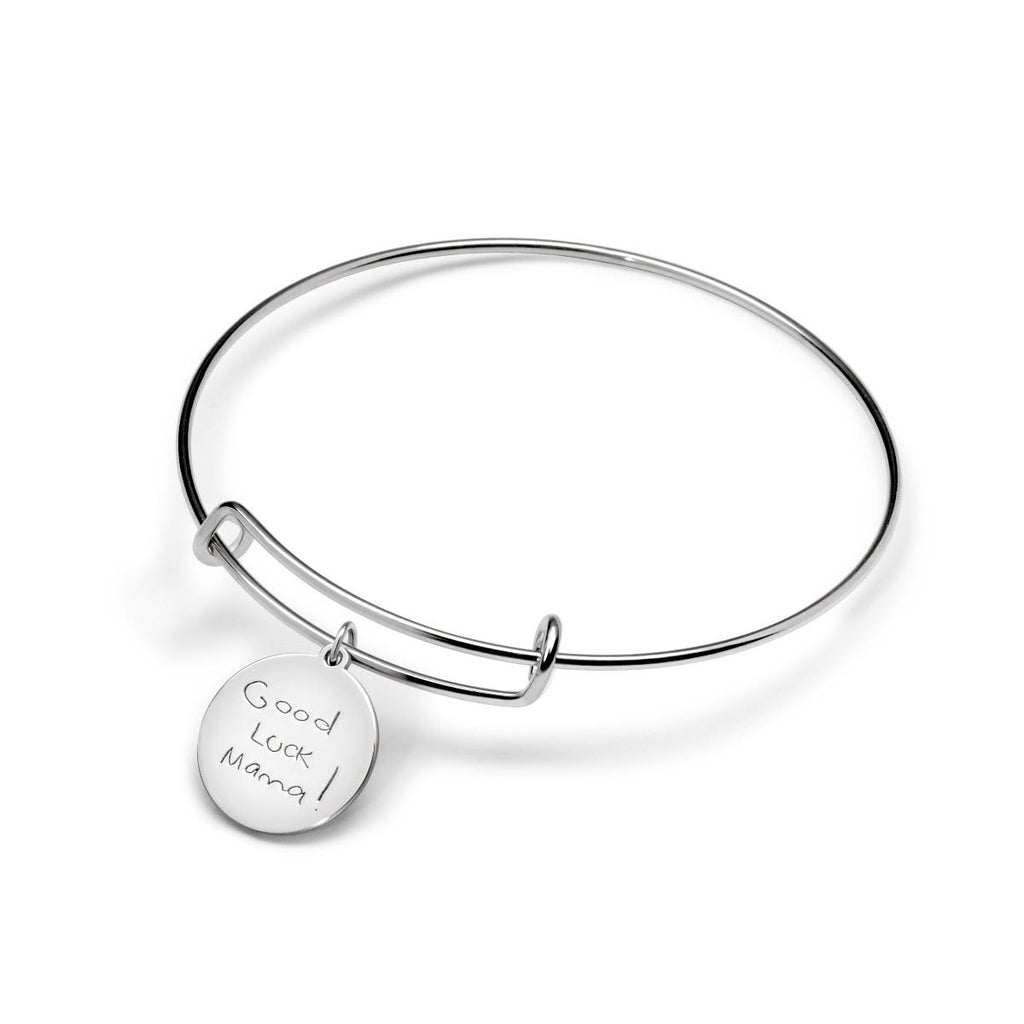 Personalized Handwriting Expandable Bracelet