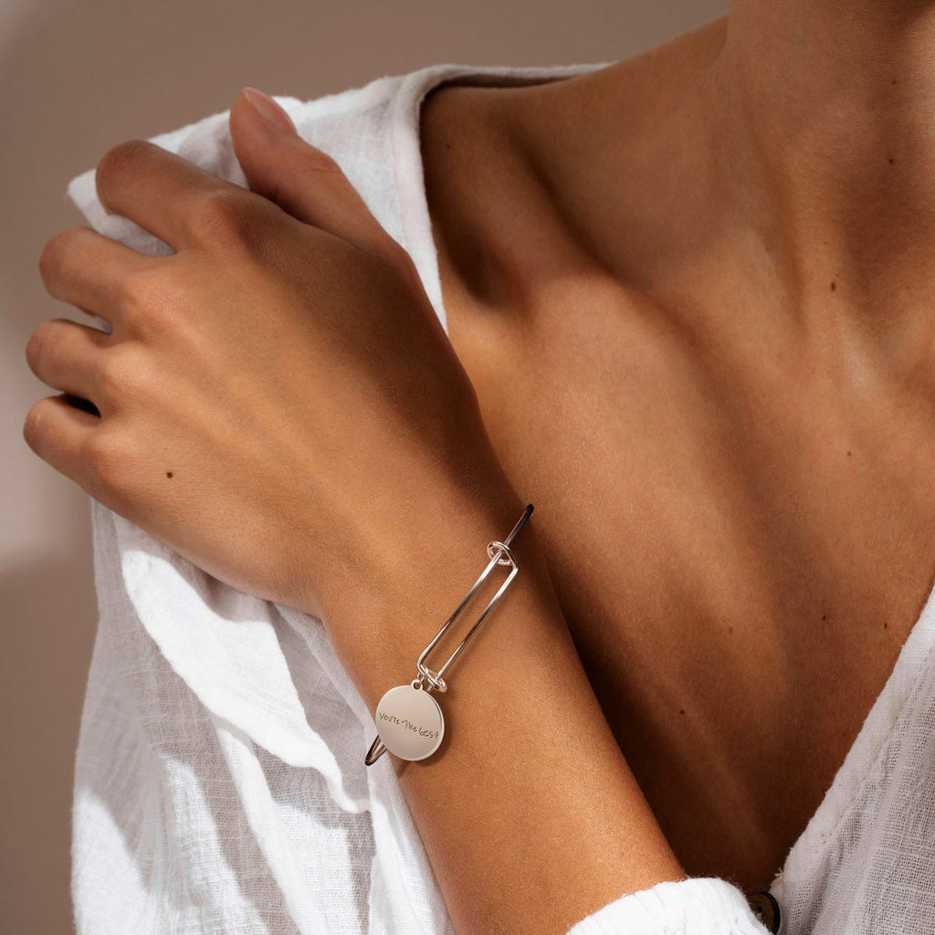 Personalized Handwriting Expandable Bracelet
