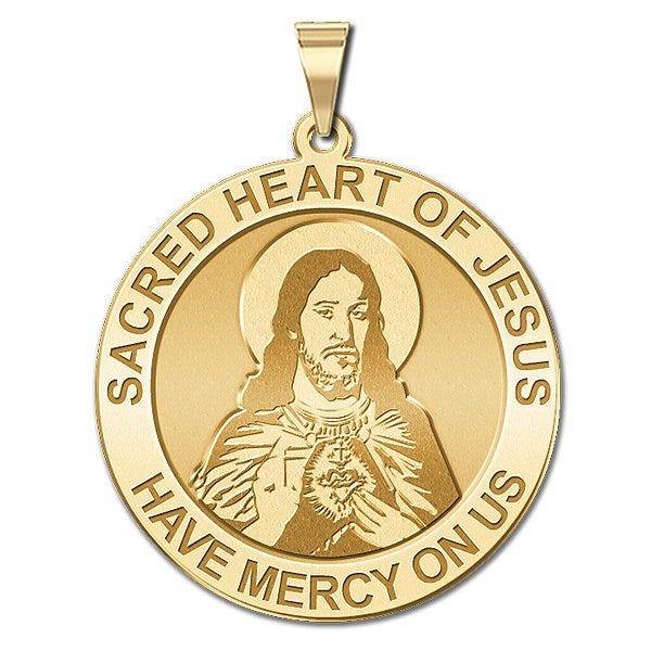 Sacred Heart of Jesus Religious Medal "EXCLUSIVE"