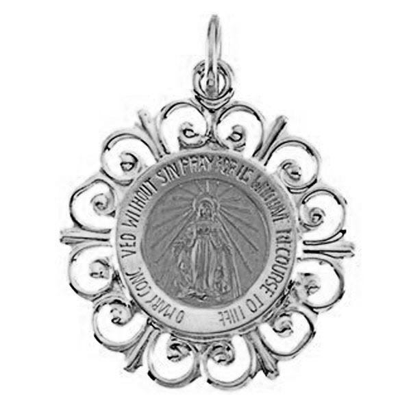 14K Gold Miraculous Medal