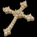 CROSS PENDANT W/DIAMOND, s.R80081D
