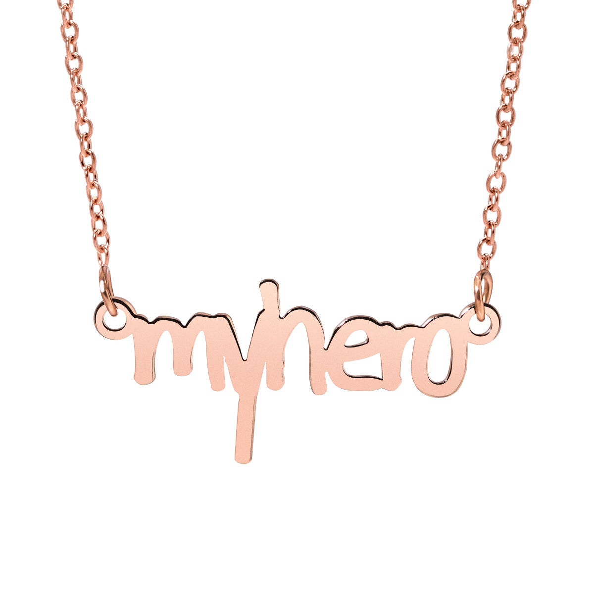 Personalized Sterling Silver Handwriting Necklace