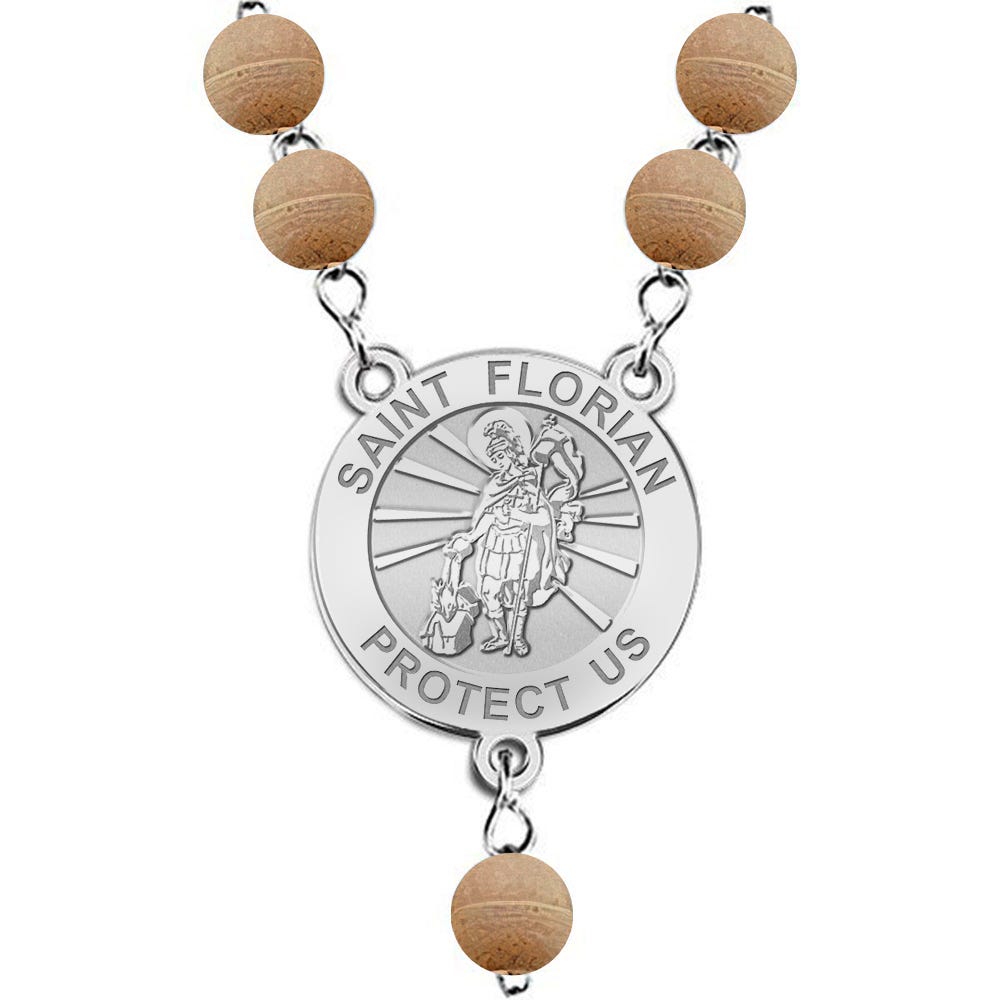 Saint Florian Rosary Beads "EXCLUSIVE"