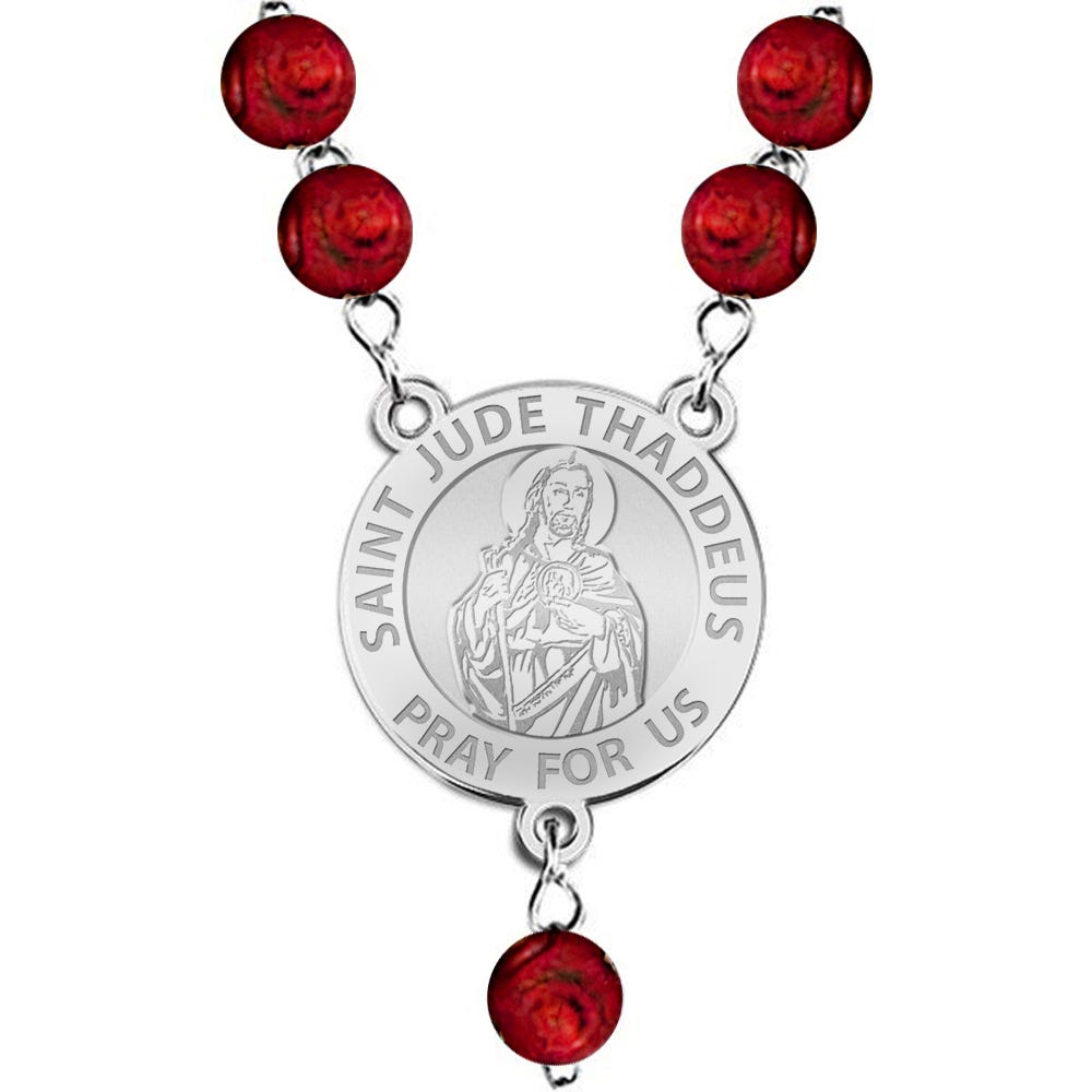 Saint Jude Rosary Beads
