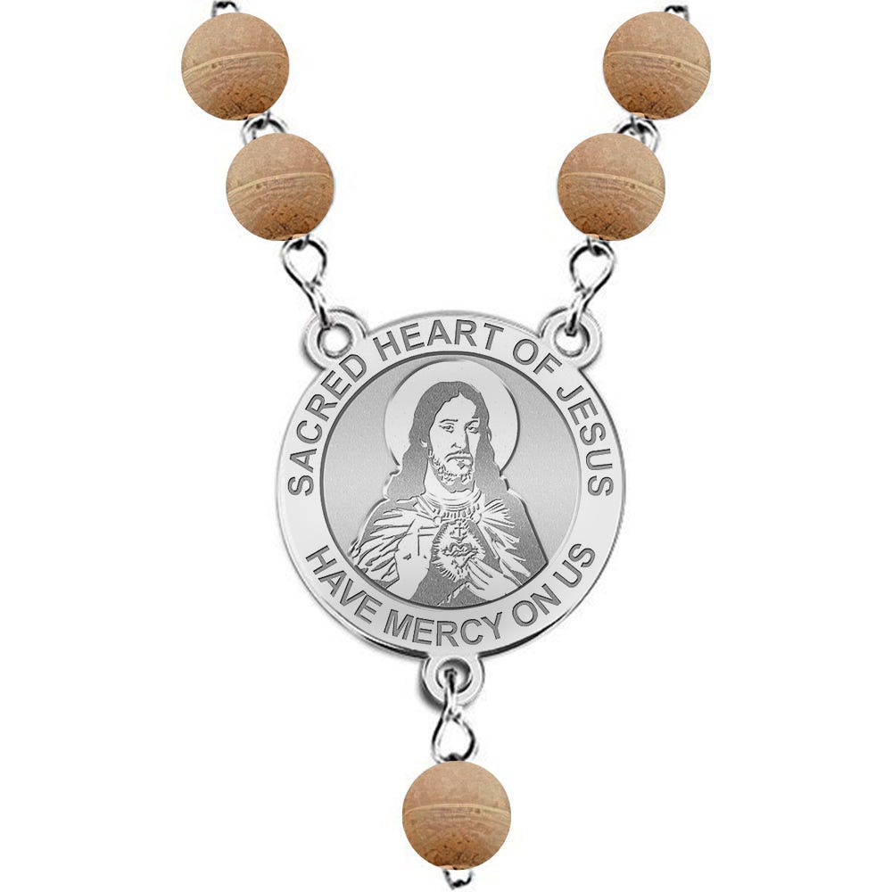 Sacred Heart of Jesus Rosary Beads