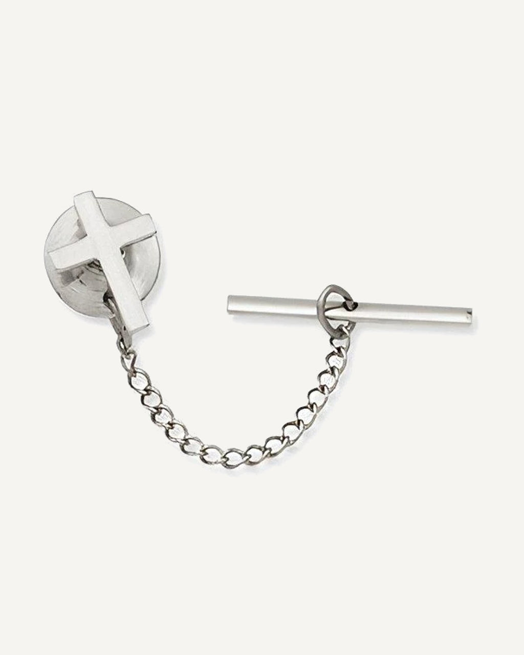 High Polished Cross Tie Tack