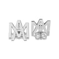 Exclusive Monogram Overlapping Initial Earrings