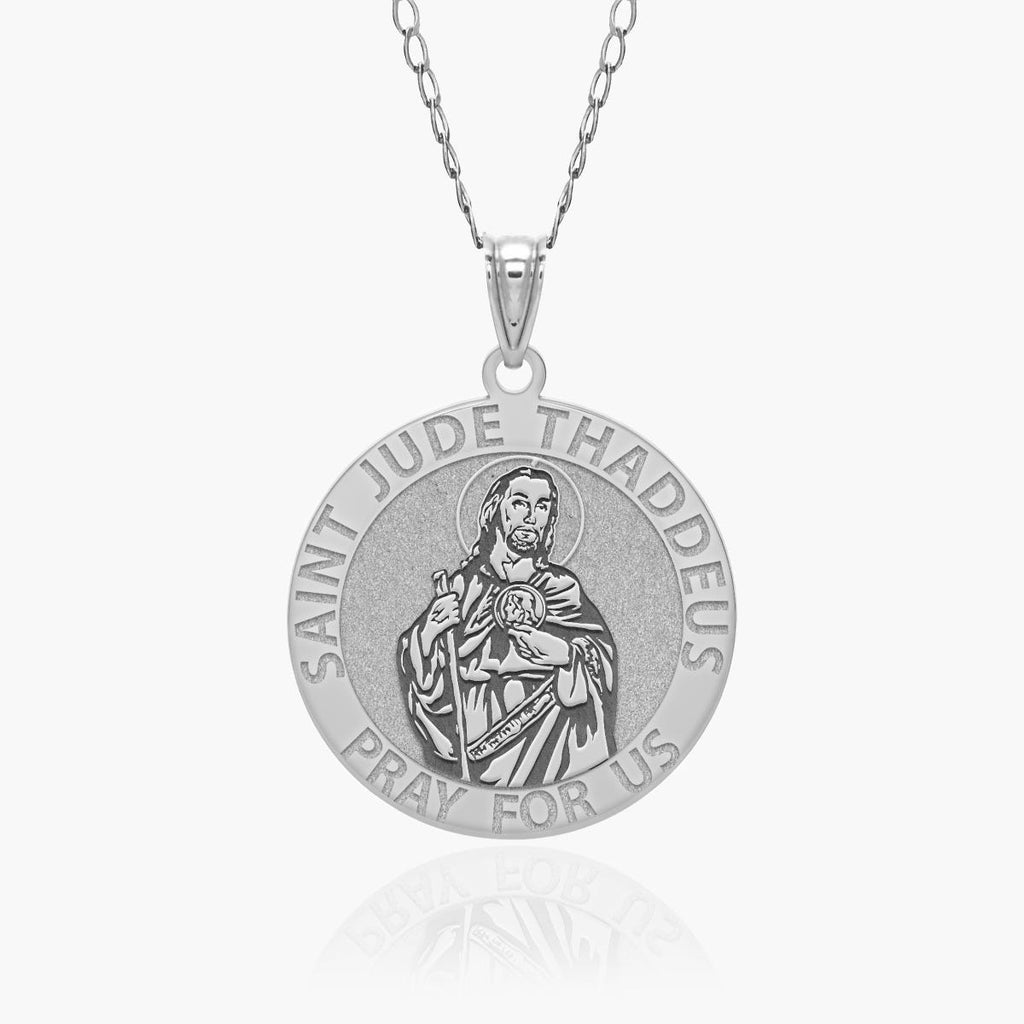 Saint Jude Round Religious Medal