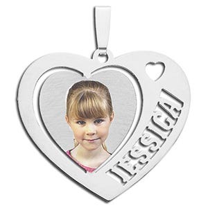 Heart with One Name Pierced