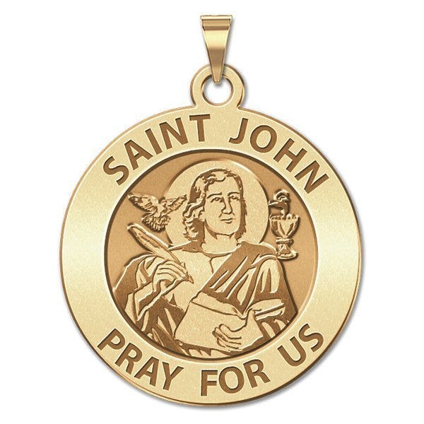 Saint John the Evangelist Religious Medal