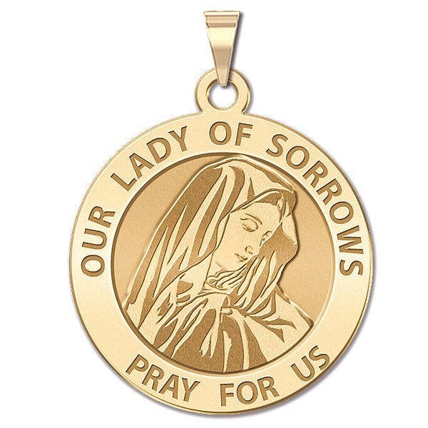 Our Lady of Sorrows Religious Medal