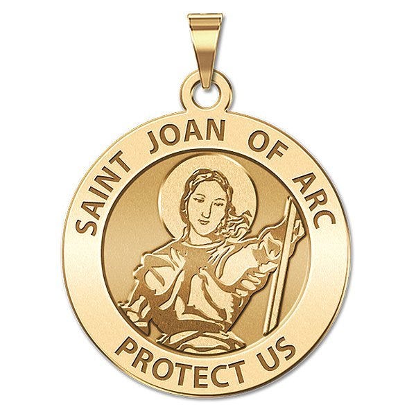 Saint Joan of Arc Religious Medal