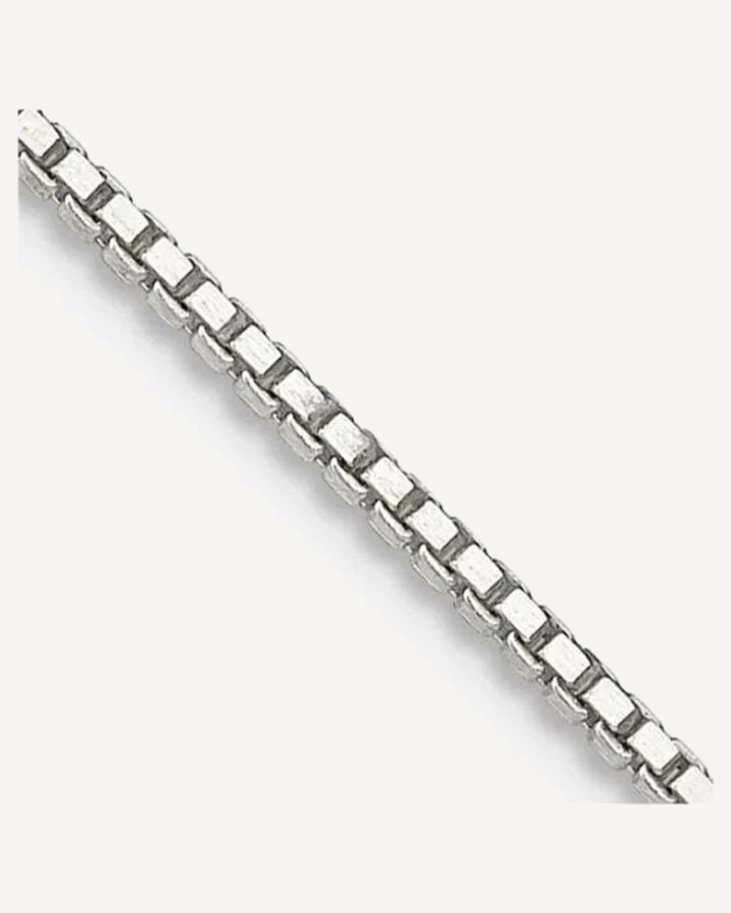 Sterling Silver 1.1mm Box Chain