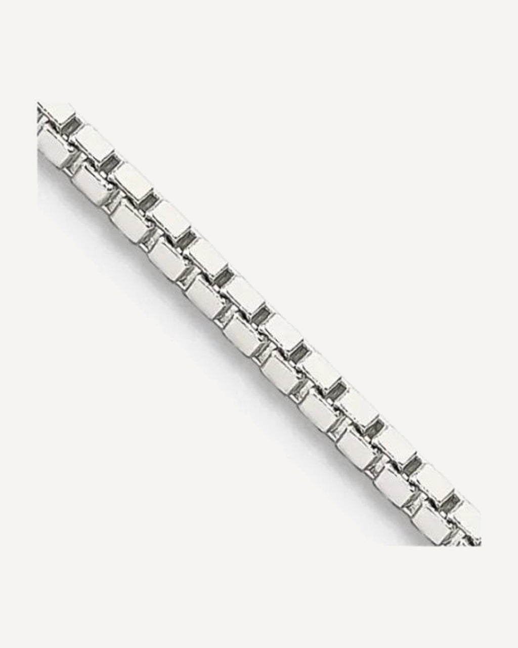 Sterling Silver 1.5mm Box Chain