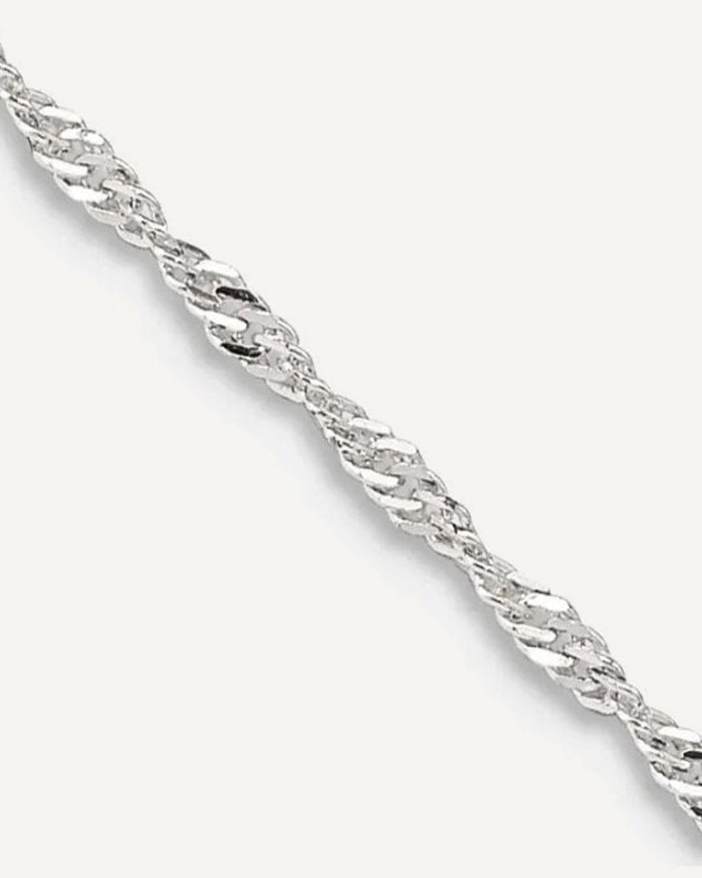 Sterling Silver 1.5mm Singapore Chain