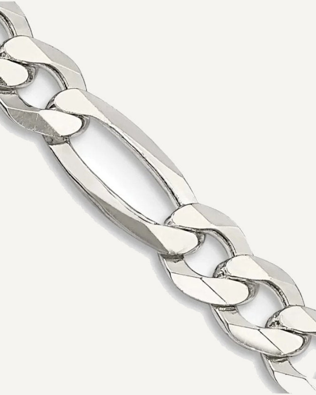 Sterling Silver 5.5mm Figaro Chain