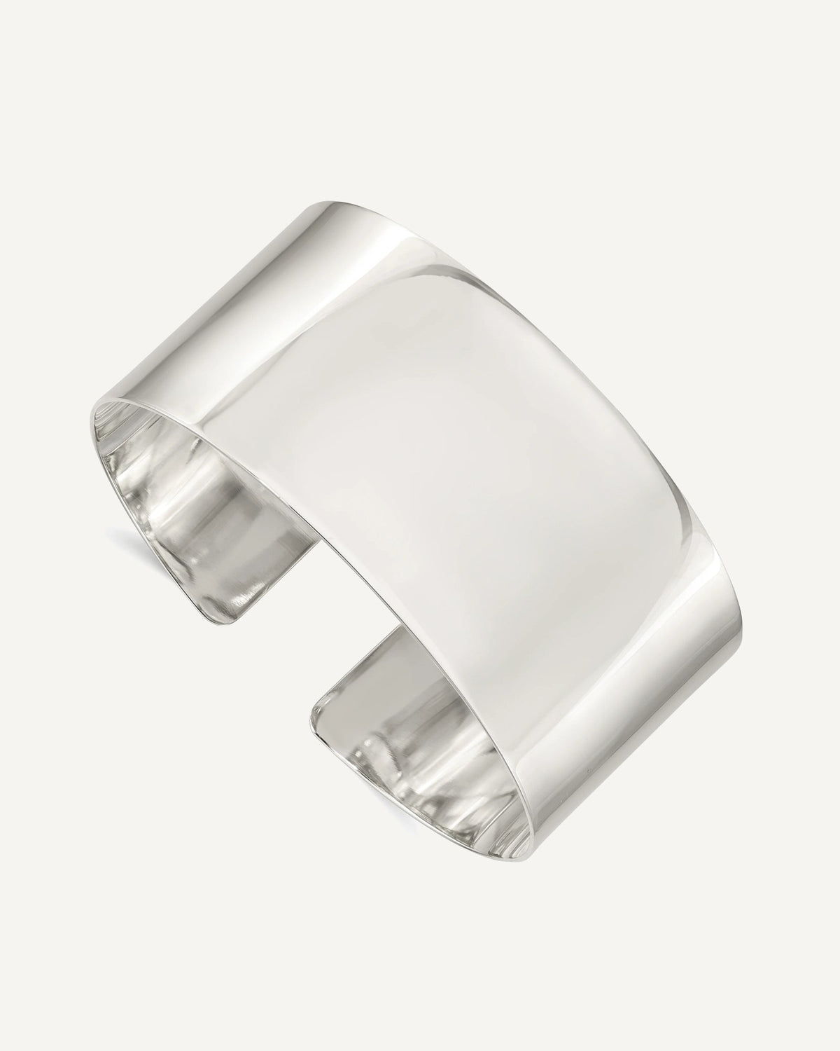 Custom Engraved Sterling Silver Women's Cuff Bangle ID Bracelet - One Size Fits Most
