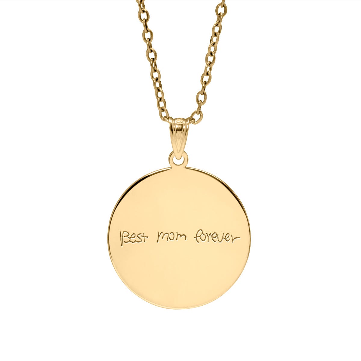 Personalized Handwriting Round Pendant